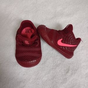 Nike Kyrie 3 TD 869984-681 Infant Baby Shoes Team Red Hot Punch Irving
